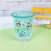 학용품 필기도구 필통 가방 연필 지우개 카와이 펜 홀더 헬로키티 쿠로미 마이 멜로디 만화 데스크탑 대용량 중립 펜 메이크업 브러쉬, 19