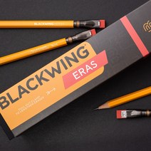 블랙윙 한정판 연필 에라스 반다이크 601 노란연필 금색 리미티드