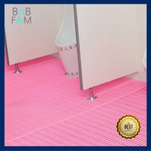 격자 물빠짐 욕실매트 화장실깔판 120x400 발판 바닥, 색상_블루