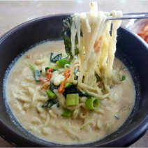 고소한 들깨수제비/칼국수 2인분 밀키트, 수제비2, 수제비1, 배추김치