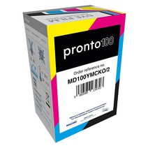 Pronto100 MD100YMCKO 리본 CardPresso 소프트웨어 포함
