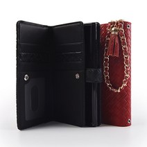 다이어리 카드수납 지갑형 스트랩 마그네틱 잠금 휴대폰 케이스 + 폰메이트 총알터치펜