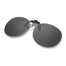 글라시야 원형클립선글라스, 스모크