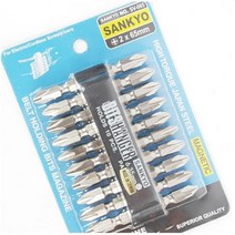 [C&G] 산쿄 십자 드릴 비트 2 x 65 mm 10PCS 세트 SV-065, 10세트