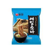 [HIT상품] 농심 메밀소바 127그램 10봉 판모밀 냉국수 봉지라면 - XBMON+075681EA, 옵션 :  1, 옵션 :  본상품선택