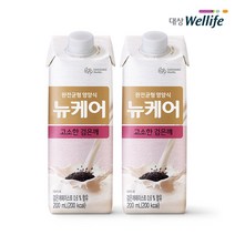 대상웰라이프 뉴케어 고소한검은깨(CS캡) 200mlx60팩(2박스), 2개, 단품