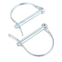 자전거트레일러 바이크 트레일러 2인 커플러 안전 핀 M5 M6 M8 퀵 락 릴리스 트레일러 트럭 자전거, 04 M8x60mm 2pcs