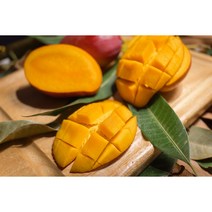 [더허브] 애플망고 프리미엄 고당도 항공직송 망고선물세트, 1박스, 골드망고 2.5kg 6과수