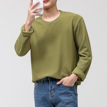 [오버나인] 남자 버블 무지 빅사이즈 긴팔티