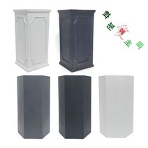 몰딩화분 헥사곤육각화분 / 마블 테라조 빈티지 시멘트 화분, 육각(헥사곤)블랙