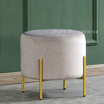 쇼파 스툴 1인 소파 패브릭 가죽 현대 오토만 변경 신발 벤치 의자 홈 출입구 옷가게 피팅 룸 작은 발판 wf1031, f