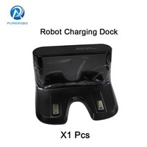 여과포 공조기 필터 HEPA 필터 사이드 브러시 걸레 천 pureroo V3S M2 로봇 진공 청소기 예비 부품 M1 액, 04 Charging Dock x1
