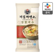 기타 홈스리치 정품 백설 제일제면소 생칼국수 300Gx1개