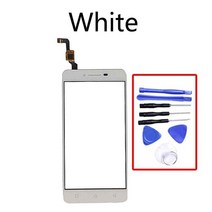 터치패널 Lenovo Vibe K5 Plus A6020 A6020a40 A6020a46 터치 스크린 디지타이저 LCD 디스플레이 전면 유리 패널 센서, [06] WhiteWith tool