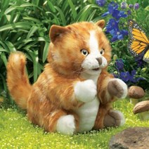 손인형 노란얼룩고양이 유치원 인형극 인형놀이, 손인형 노란얼룩고양이 유치원 인형극 인형