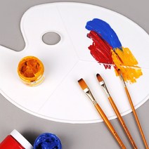 타원형 팔레트 (3칸) 파레트