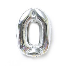 생일파티이니셜풍선 인싸템 풍선장식 패키지 아치형문 디지털 결혼기념일 알루미늄호일 골프 신혼집 팬시 1718501212, 실버 디지털 0