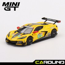 미니지티(383) 1:64 쉐보레 콜벳 C8.R No.63 콜벳 레이싱 2021 르망24시 GTE PRO 2위