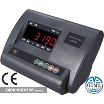 Yaohua 무게 지게차 저울 1-3 톤 모바일 플랫폼 고정밀 전자 무게 저울 지상 소 저울, 단일 a12e 모니터