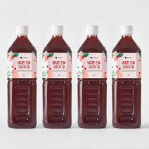 이제부터 오미자청 원액 진액 즙 1L, 4병