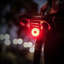 로드 MTB 전기 자전거 후미등 브레이크등 짐받이 안장레일 설치가능 클래식 센서 라이트