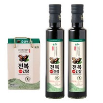 제이은 웰크리 완도 전복 만능 맛 간장 250ml x 2개 명절 어간장 선물 세트