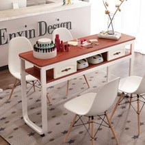 소형 네일아트숍 테이블 책상 네일가구 살롱 샵 상담 네일하부장 케어, 140롱더블뽑기(유자+화이트랙), 정부표준배치