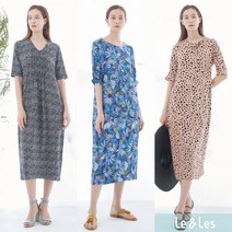 홈쇼핑 루시앙 르앤레스 벌룬핏 프린트 원피스 3종 택1