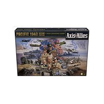 해즈브로 보드게임 Avalon Hill Axis Allies Pacific 1940 Second Edition WWII 전략 초대형 보드 포함 2-4인 영어 버전 브라운