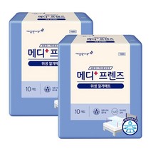 깨끗한나라 메디프렌즈 위생 깔개 매트 10개입 X2