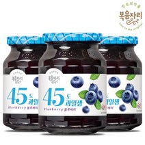 복음자리 45도 블루베리잼 350gX3병, 3병, 350g