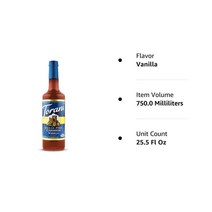 미국직구 토라니 무설탕 시나몬 바닐라 시럽과 스플렌다 750mL, 수량, 상세참조