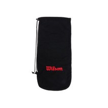 윌슨 테니스 가방 소프트 라켓 커버 파우치 블랙 WRZ700200