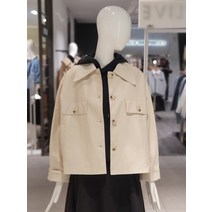 올리브데올리브 루즈핏 언발 인조가죽 자켓 OYW3XJ906(147793 )