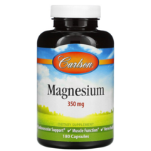 칼슨랩 마그네슘 Magnesium 350mg 180정, 1팩, 제품상세참조