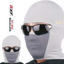 RXF ZET MAX BARACLAVA 2023년형 쿨바라클라바 냉감바라클라바 복면 멀티스카프 스카프 워머 골프파크 KC인증, 그레이