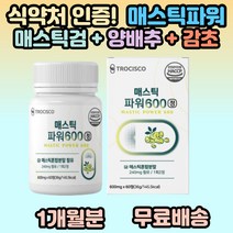 40대 50대 60대 70대 매스틱 600 부모님 할머니 할아버지 중년 시니어 목 어깨 팔꿈치 손목 허리 손가락 발목 무릎 발가락 메스틱 감초 양배추 브로콜리 치커리, 1개, 60정(1개월분)