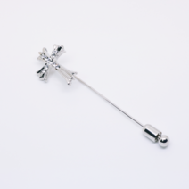 맨즈콜렉션 제작 셀프웨딩 정장 악세사리 큐빅크로스 부토니에