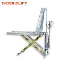 노블리프트 SLS-10 1000kg 스테인레스 가위 리프트 수동 유압 파레트 파렛트 트럭 자키 작기