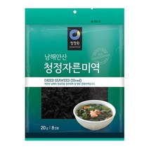 청정원 청정 자른 미역, 20g, 3개