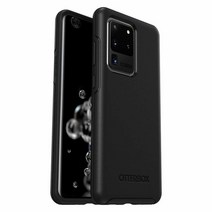 OTTERBOX SYMMETRY 클리어 시리즈 케이스 갤럭시 S20 울트라/갤럭시 S20 울트라 5G 전용 (전용-다른 갤럭시 S20 모델과는 호환되지 않음) - 투명, Black