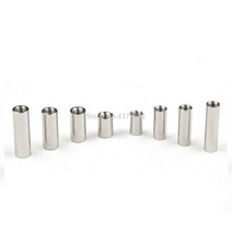 다기능 휴대 Diy 재료 나이프 핸들 나사 원통형 너트 연결 파이프 리벳 치즈 M4 스레드 10 피스, 03 10pcs (5x16mm)