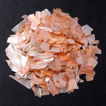 여러 가지 빛깔의 불규칙한 전복 칩 네일 아트 장식 자연 반짝이 조각 바다 쉘 DIY 매니큐어 도매, 01 20G, 05 NO.5 Orange