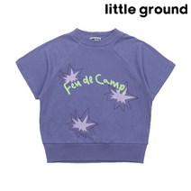 리틀그라운드 데님인더박스-캠핑져지립티셔츠(73311-330-12)CH 딜 아동티셔츠 아동맨투맨 선물