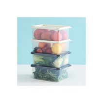 이지앤프리 담은 김치통 1.4L 2EA 1+1, 다용도 냉동실 냉장고정리용기 1