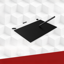 웹툰 태블릿 액정 드로잉패드 이지드로잉 필기용 그림용, (화이트)