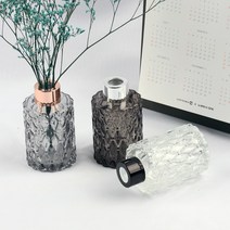 샬롯디퓨저 100ml 엔틱 디퓨저용기, 엔틱용기-투명(블랙캡)