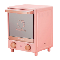 렌지 미니 오븐 컨벡션 전자 전기 가정용 12l 다기능 자동 베이킹 케이크 토스터, pink 220v 12L_AU