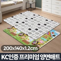 아랫집 층간 소음 완화 어린이 매트 아기놀이방 키즈 안전 발코니, 상품선택, 동물농장 12T 특대