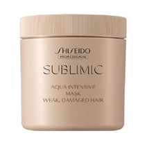 시세이도 대용량 마스크 헤어팩 서브리믹 아쿠아 인텐시브 WEAK 680g 11203675